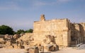 Remains of HishamÃ¢â¬â¢s Palace aka Khirbet al Mafjar, archeological sites in Jericho Royalty Free Stock Photo